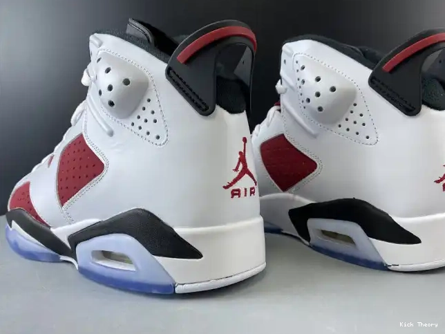 Kick Theory JORDAN RETRO 384664-160 AIR 6 'CARMINE' 2014 0618